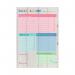 Collins Brighton Daily Planner Desk Pad DPDA5-01 CD77183