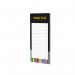 Collins Edge Rainbow To Do Pad Magnetic Slim 100 Sheets ED1STD.99 CD77616