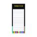 Collins Edge Rainbow To Do Pad Magnetic Slim 100 Sheets ED1STD.99 CD77616