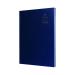Collins A4 Desk Diary Day Per Page Appointment Blue 2022 A44BLU