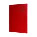 Collins A4 Desk Diary Day Per Page Appointment Red 2022 A44RED