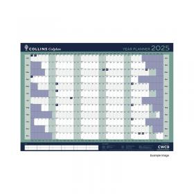 Collins Colplan A1 Year Planner 2025 CWC9-25 CDCWC925