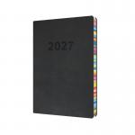 Collins Edge Diary Day Per Page A5 Charcoal 2027 ED151.U96-27 CDED151BLK27