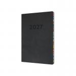 Collins Edge Diary Week To View A5 Charcoal 2027 ED153.U96-27 CDED153BLK27