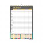 Collins Edge Wall Calendar Month To View A3 2027 EDFC135.27 CDEDFC13527