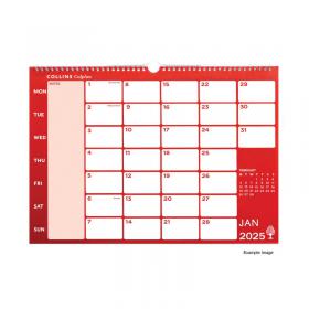 Collins Memo Calendar A3 2025 CMC-25 CDMEMO25