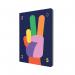 Collins Week To View Diary Peace Sign Design A5 E-PLU153.PZ-25 CDPLU153PZ25