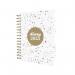 Collins Day To Page Diary Scandi Terrazzo Design A5 White E-PW51.WHTZ-25 CDPW51WHTZ25