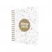 Collins Day To Page Diary Scandi Terrazzo Design White A5 2026 E-PW51.WHTZ-26 CDPW51WHTZ26