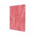 The Collins A5 Diaries Collins Tara Diary has a vibrant red cover with the year 2026 stamped in gold lettering. The pages are organized with one day per page, offering ample writing space. The sleek A5 size makes it perfect for on-the-go use.
