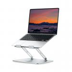 Contour Ergonomics Adjustable Aluminium Laptop Stand For Laptops Up To 17 Inches Silver CE10135 CE10135