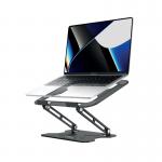 Contour Ergonomics Adjustable Metal Laptop Stand For Laptops Up To 17 Inches Black CE10136 CE10136
