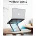 Contour Ergonomics Adjustable Metal Laptop Stand For Laptops Up To 17 Inches Black CE10136 CE10136