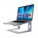 Contour Ergonomics Riser Style Laptop Stand For Laptops Up To 17 Inches Silver CE10137 CE10137