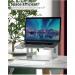 Contour Ergonomics Riser Style Laptop Stand For Laptops Up To 17 Inches Silver CE10137 CE10137