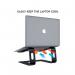 Contour Ergonomics Riser Style Laptop Stand For Laptops Up To 17 Inches Black CE10138 CE10138