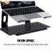 Contour Ergonomics Riser Style Laptop Stand For Laptops Up To 17 Inches Black CE10138 CE10138