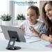 Contour Ergonomics Rotating Hinged Tilting And Rotating TabletPhone Stand 4-13 Inches Blk CE10140 CE10140