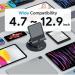 Contour Ergonomics Rotating Hinged Tilting And Rotating TabletPhone Stand 4-13 Inches Blk CE10140 CE10140