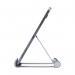 Contour Ergonomics Rotating 360 Degree Rotating TabletPhone Stand 4- 13 Inches Silver CE10141 CE10141
