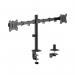 Post Mounted Economy Articulating Monitor Arm - Dual - Black CE10181