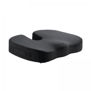 Contour Ergonomics Memory Foam Seat Cushion with Cooling Gel Black