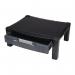 Contour Ergonomics Adjustable Monitor Stand with Drawer Black CE77685 CE77685