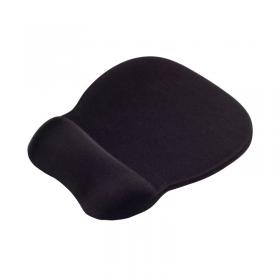 Contour Ergonomics Memory Foam Mouse Mat Wristrest Black CE77698 CE77698