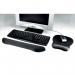 Contour Ergonomics Memory Foam Mouse Mat Wristrest Black CE77698 CE77698