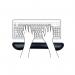 Contour Ergonomics Soft Skin Gel Keyboard Wristrest 460mm Black CE77699 CE77699