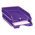 CEP Pro Gloss Letter Tray Purple 200GPURPLE CEP00032