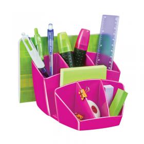 CEP Pro Gloss Pink Desk Tidy 580GPINK CEP00312