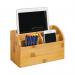 CEP Silva Bamboo Desk Tidy Woodgrain 2240020301 CEP00727