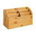 CEP Silva Bamboo Desk Tidy Woodgrain 2240020301 CEP00727