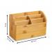 CEP Silva Bamboo Desk Tidy Woodgrain 2240020301 CEP00727