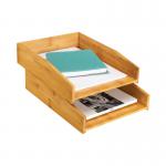 CEP Silva Bamboo Letter Tray Woodgrain (Pack of 2) 2240010301 CEP00729