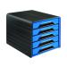 CEP Smoove 5 Drawer Module Black/Blue (Made from 100% recyclable shock resis polystyrene) 1071110351