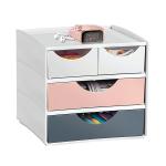 CEP MyCube Compact 4 Drawer Storage Station Pink 1032111681 CEP01787