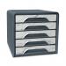 CEP Mineral Marble Smooth 5 Drawer Module Grey 1071111611 CEP01875