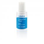 Initiative Correction Fluid 20ml Quick Drying With Tapered Brush Pack 10