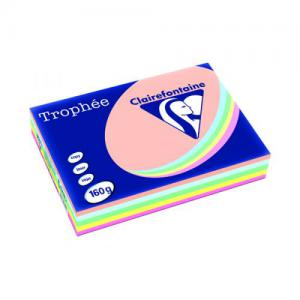 Photos - Office Paper A4Tech Trophee Card A4 160gm Pastel Assorted Pack of 250 1712C CFP1712C 