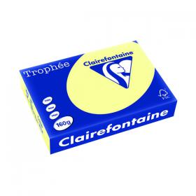 Trophee Card A4 160gm Canary (Pack of 250) 2636C CFP2636C