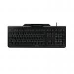 Cherry KC 1000 SC Corded Security Keyboard with Integrated Smartcard Terminal Black JKA0100GB2 CH08461