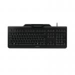 Cherry KC 1000 SC Corded Security Keyboard with Integrated Smartcard Terminal Black JKA0100GB2 CH08461