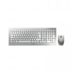 Cherry DW 8000 Ultra Flat Wireless Keyboard/Mouse Set Silver JD-0310GB CH08745