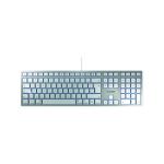 Cherry KC 6000 Slim for Mac Corded keyboard Silver/White JK-1610GB-1 CH08871