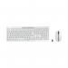 Cherry Stream Desktop Recharge USB Wireless Keyboard and Mouse Set UK Light Grey JD-8560GB-0 CH09513