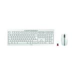Cherry Stream Desktop Recharge USB Wireless Keyboard and Mouse Set UK Light Grey JD-8560GB-0 CH09513