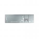 Cherry KW 9100 Slim Wireless Keyboard for MAC QWERTY UK Silver/White JK-9110GB-1 CH09969