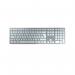 Cherry KW 9100 Slim Wireless Keyboard for MAC QWERTY UK Silver/White JK-9110GB-1 CH09969